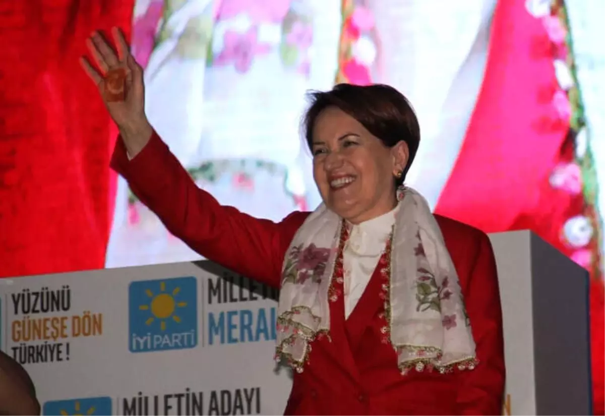 İYİ Parti Genel Başkanı Akşener Seçim Beyannamesini Açıkladı: "TRT\'yi Satacağız"