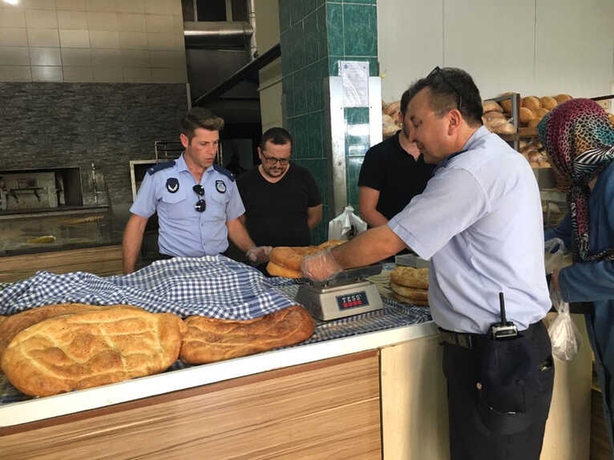 Biga\'da Zabıtadan Fırınlara Ramazan Denetimi