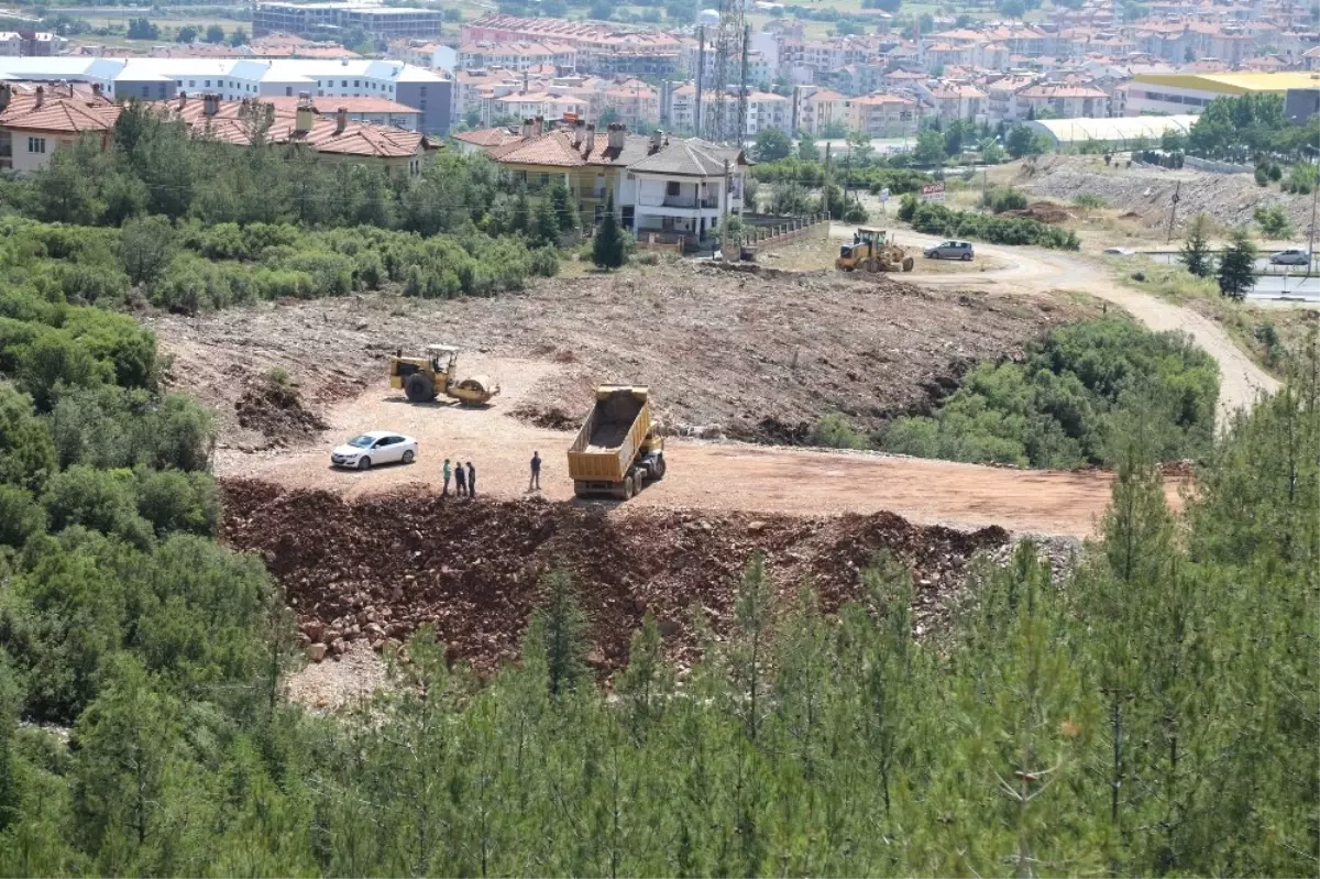 Büyükşehir\'den TOKİ Hastane Arasına Alternatif Yol