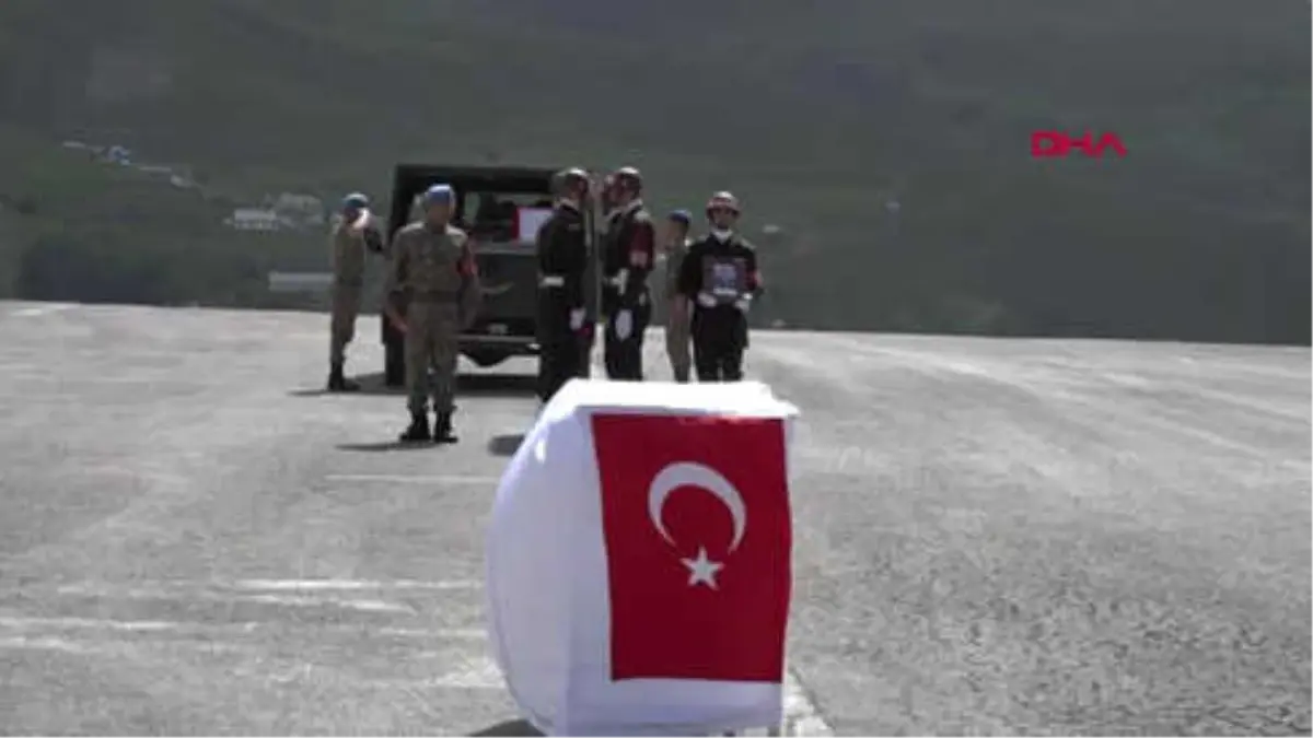 Hakkari Şehit Uzman Çavuş, Memleketine Uğurlandı