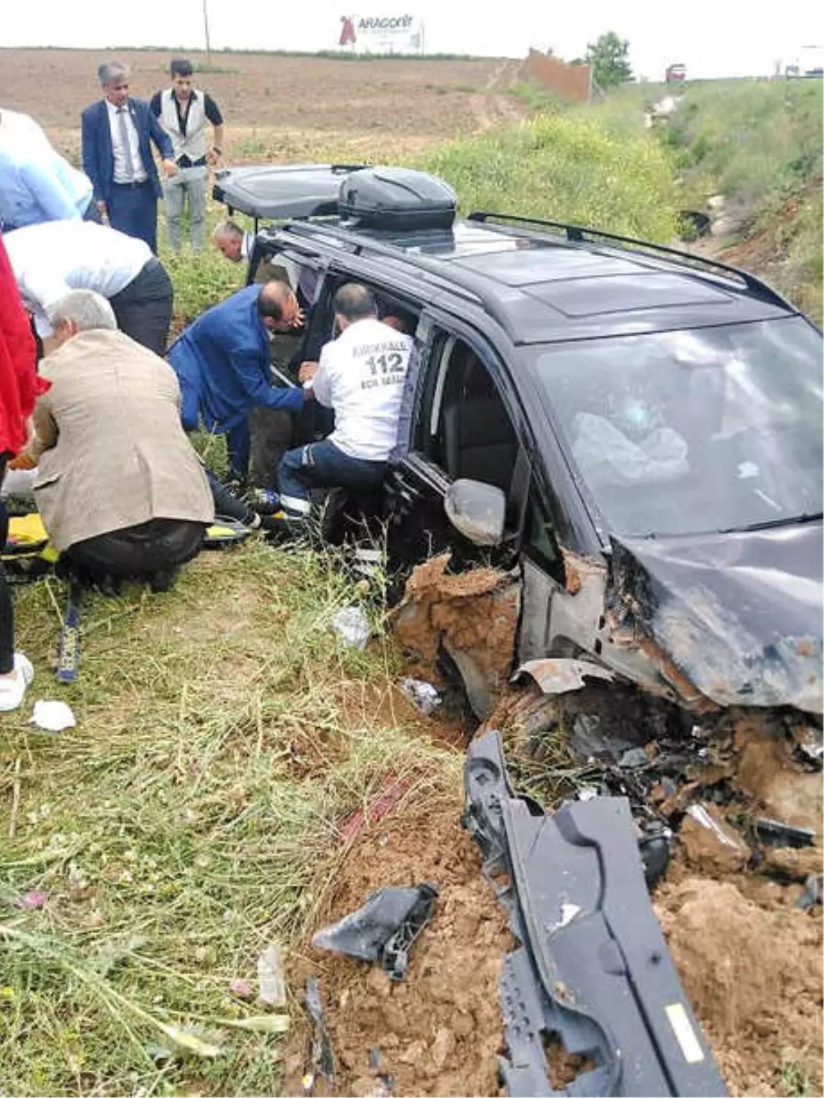 İyi Partililer, Ankara Yolunda Kaza Geçirdi: 7 Yaralı