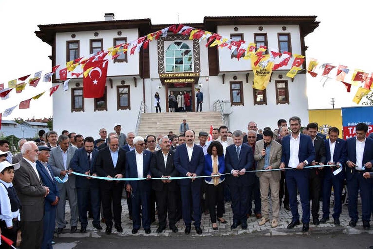 Karapınar Şehir Konağı Hizmete Açıldı