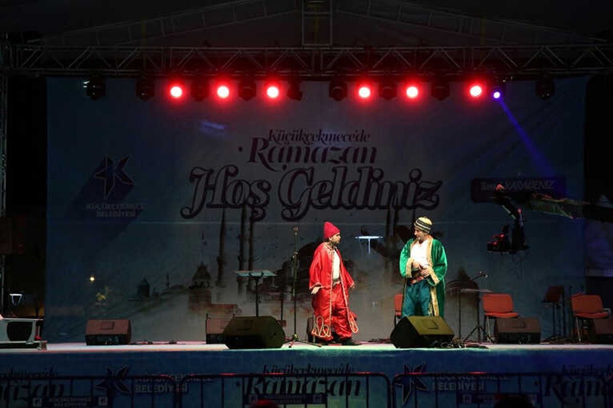 Küçükçekmece\'de Eski Ramazanlar Yaşatılıyor