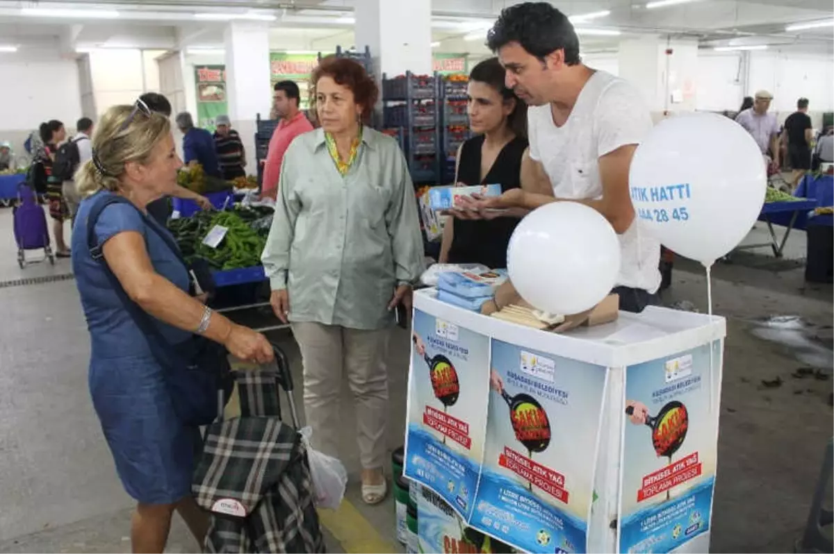 Kuşadası Belediyesi, Bitkisel Atık Yağ Toplama Kampanyası Düzenliyor