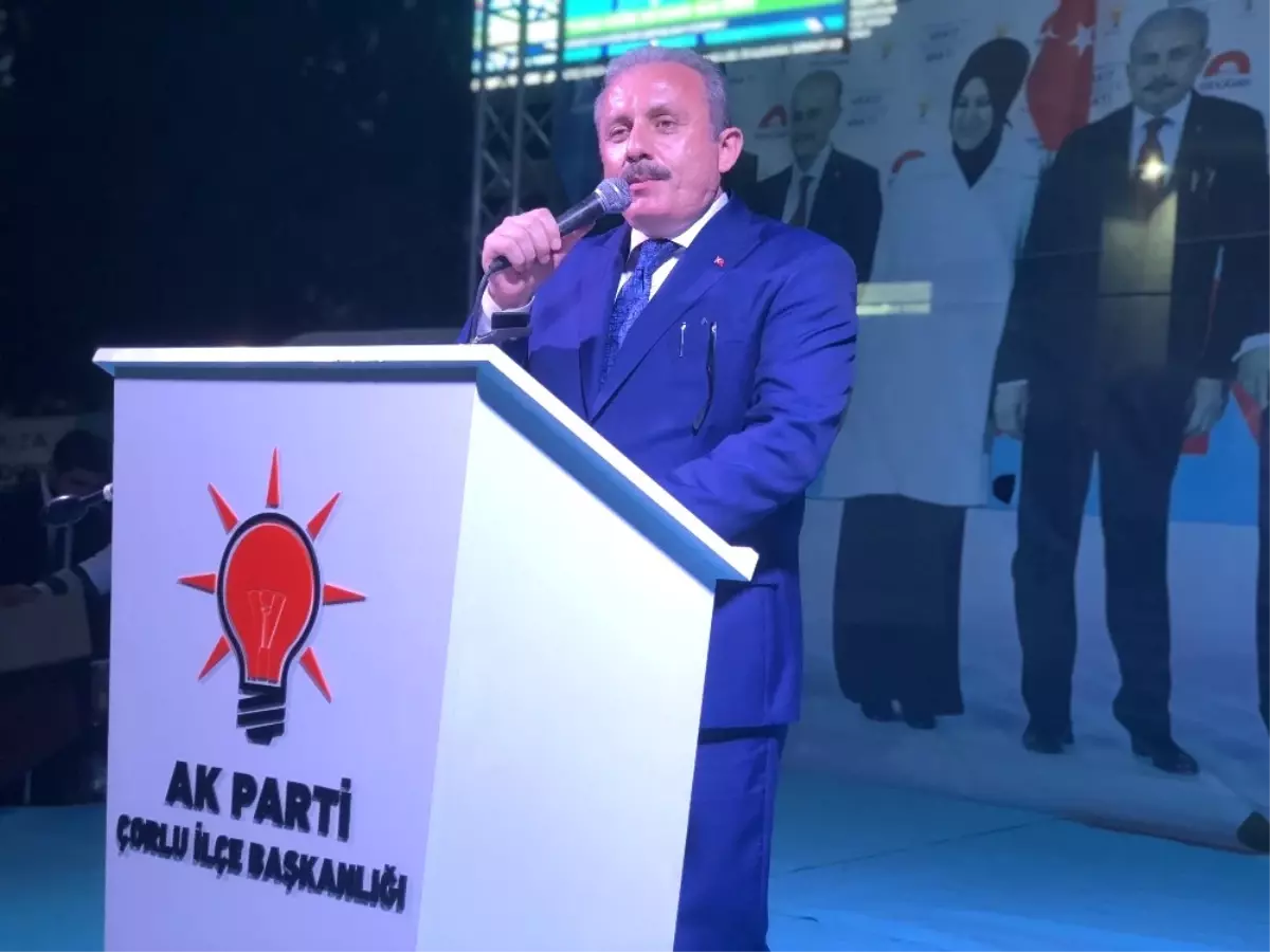 TBMM Anayasa Komisyonu Başkanı Şentop, "Millet İttifakı Adı Kanuna Aykırı"