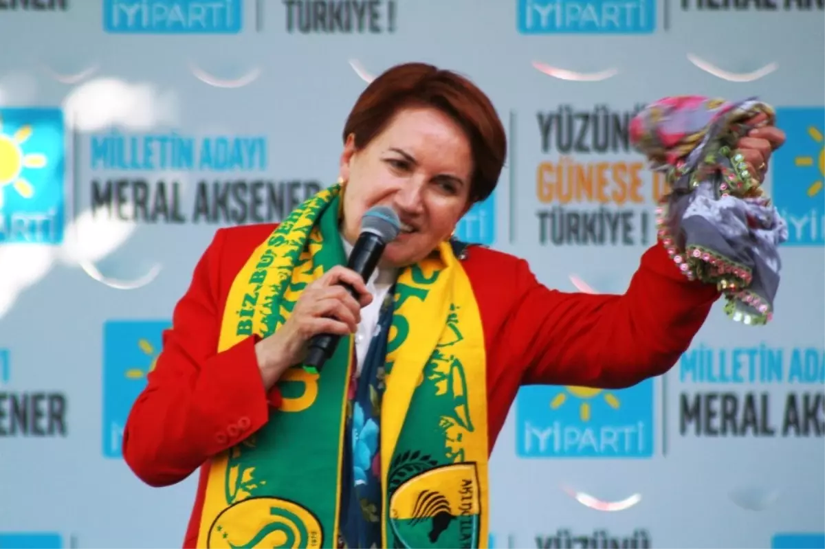 Akşener: "Çakmak Barajı Sorununu Biz Bitireceğiz"