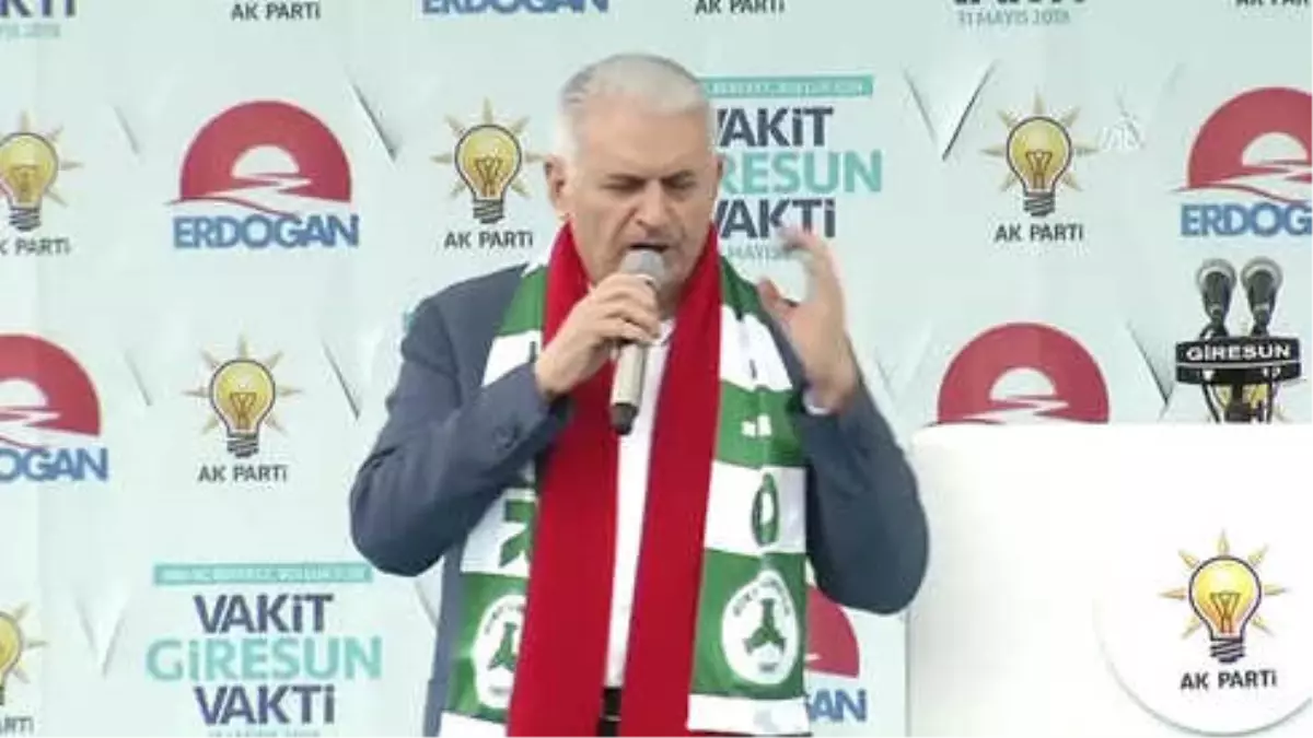 Başbakan Yıldırım: "Terörü Türkiye\'nin Gündeminden Çıkarmaya Ahdettik, Yemin Ettik"