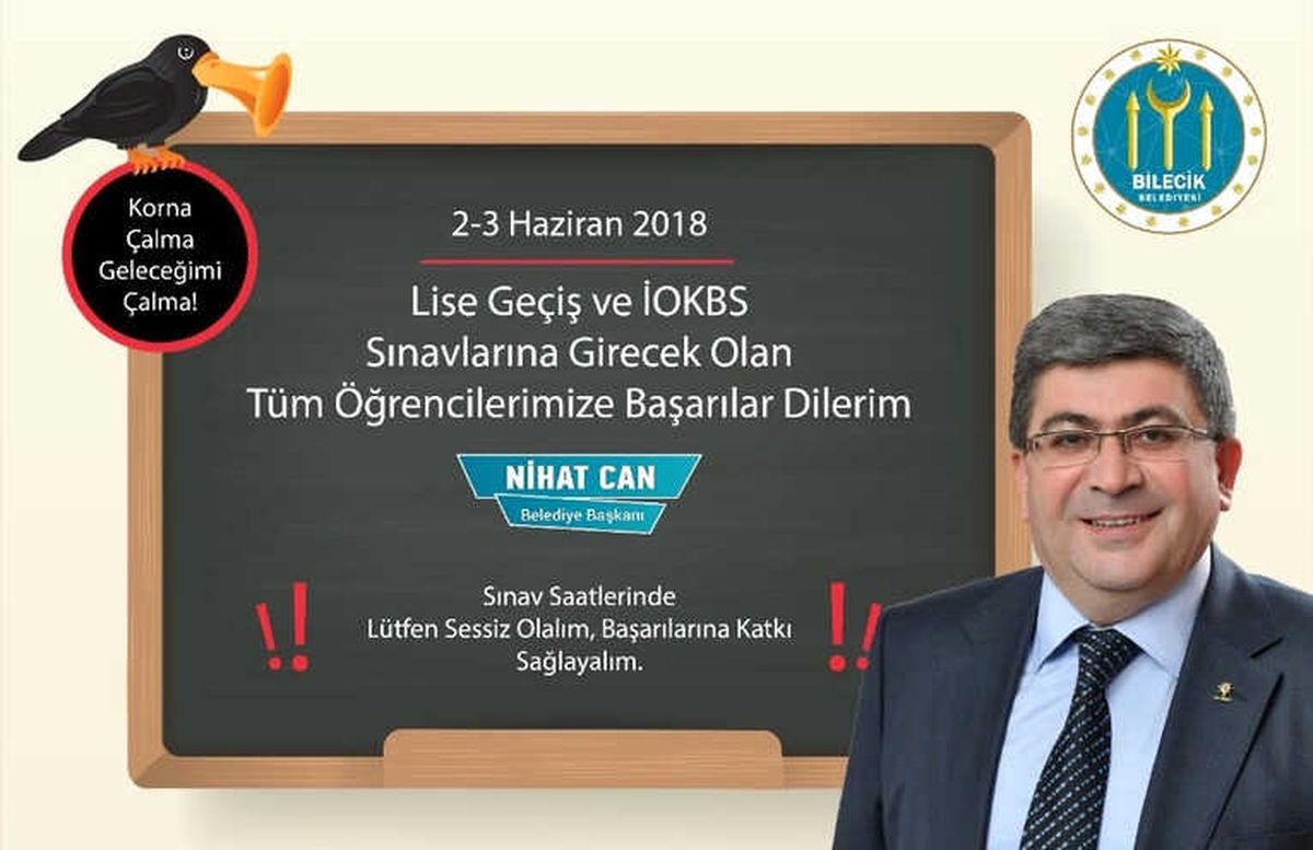 Başkan Can, Lgs\'ye Girecek Öğrencilere Başarılar Diledi