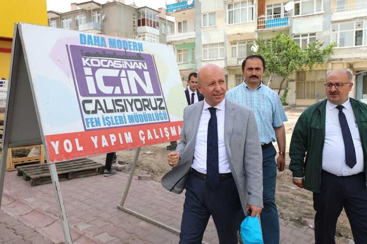 Başkan Çolakbayrakdar Asfalt Çalışmalarını Yerinde İnceledi