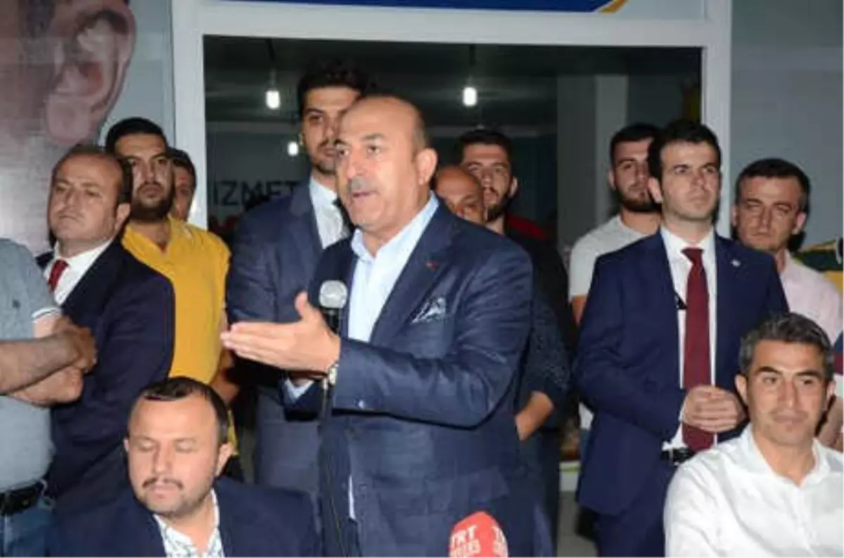 Çavuşoğlu: Ypg\'nin Sınırımızın Diğer Tarafından Çıkarılması İçin ABD ile Çalışıyoruz