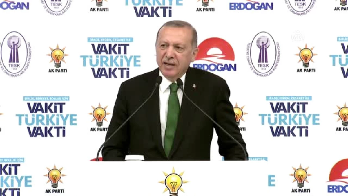 Cumhurbaşkanı Erdoğan: "Siyasetin Çıraklarına Türkiye Emanet Edilmez"