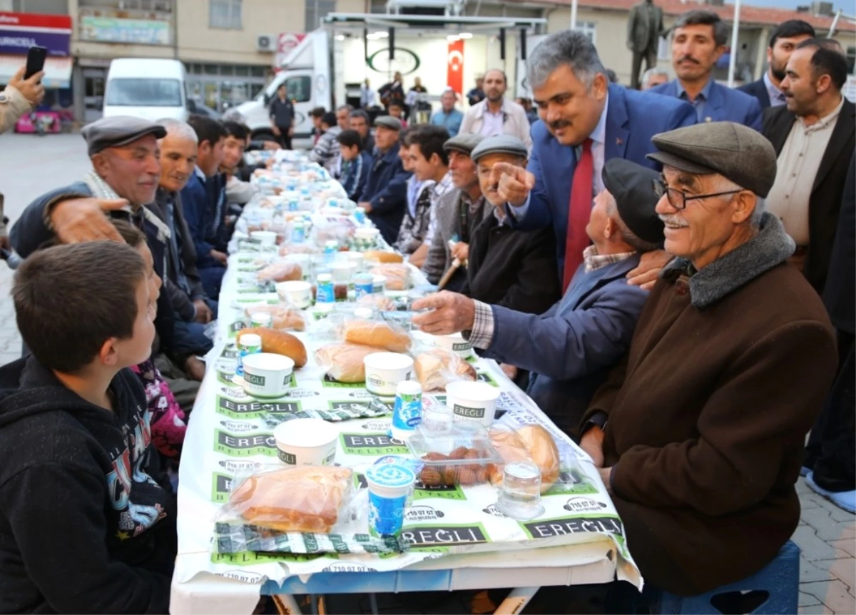 Ereğli Belediyesi Mahalle İftarlarına Devam Ediyor