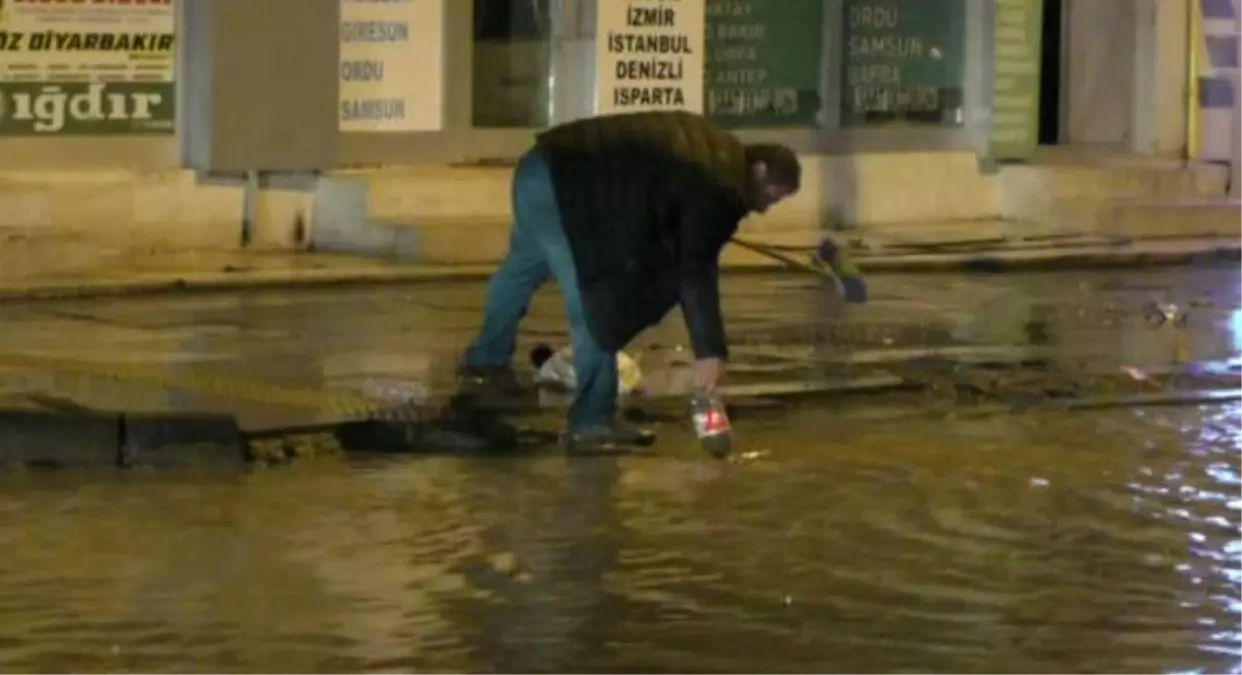 Kars Yağmura Teslim Oldu