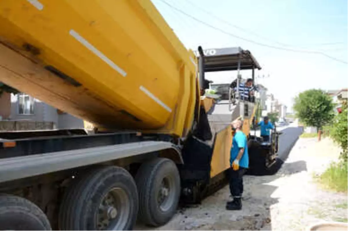 Kartepe Yolları Asfaltlanıyor