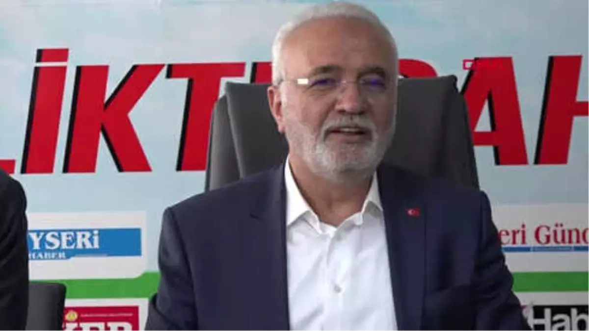 Kayseri AK Parti\'li Elitaş CHP\'de Müthiş Bir Kavga Var-Hd