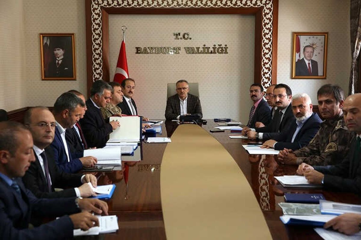 Maliye Bakanı Naci Ağbal, Bayburt\'ta Kamu Hizmetleri ve Yatırımları Değerlendirme Toplantısına...