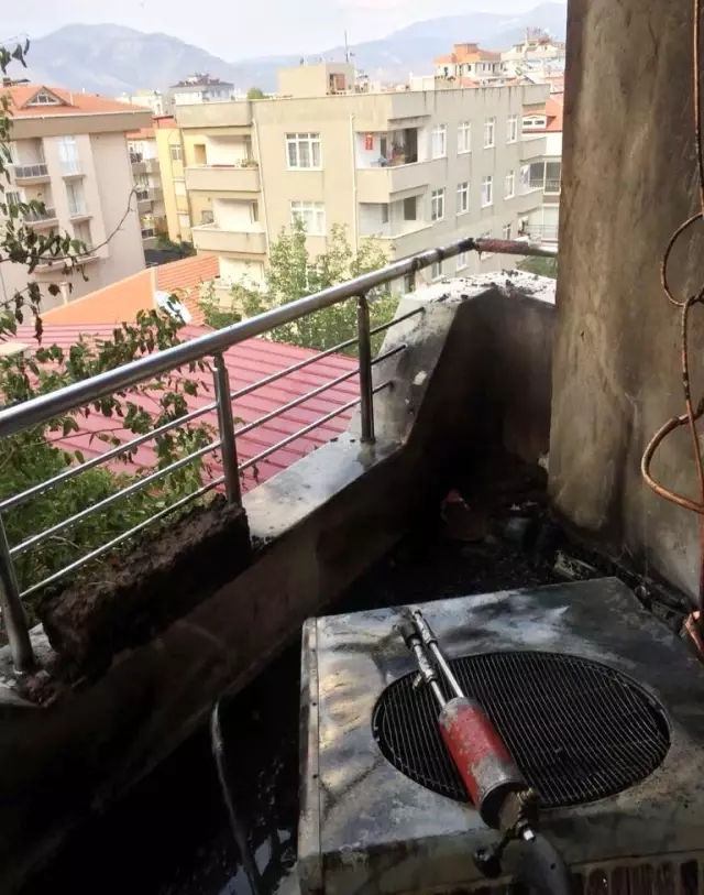 Tüpte Oluşan Gaz Kaçağı Evi Yaktı Son Dakika