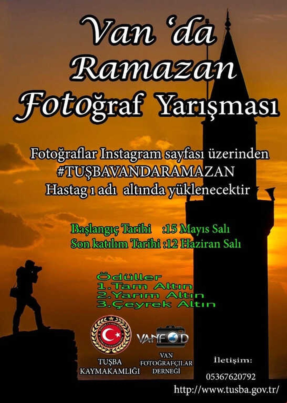 Tuşba Kaymakamlığından "Van\'da Ramazan" Temalı Fotoğraf Yarışması