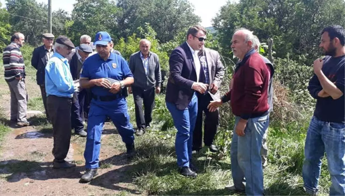 Yangında Evi Yanan Aileye Kaymakamlık Desteği