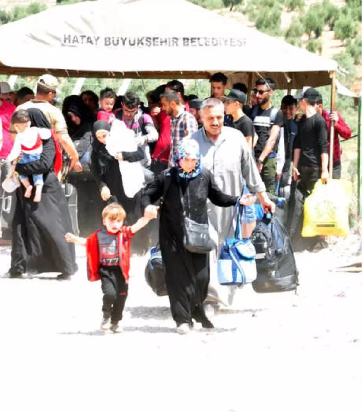 35 Bin Suriyeli Bayramlaşmaya Gitti