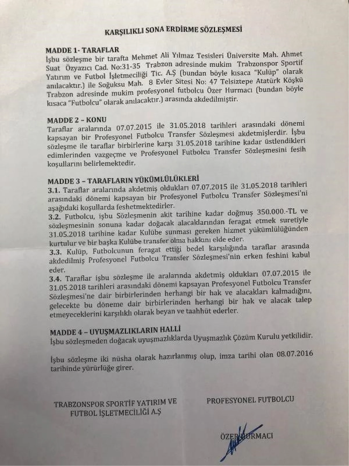 Ahmet Ağaoğlu: "Zararları Muharrem Usta\'dan Talep Edeceğiz"