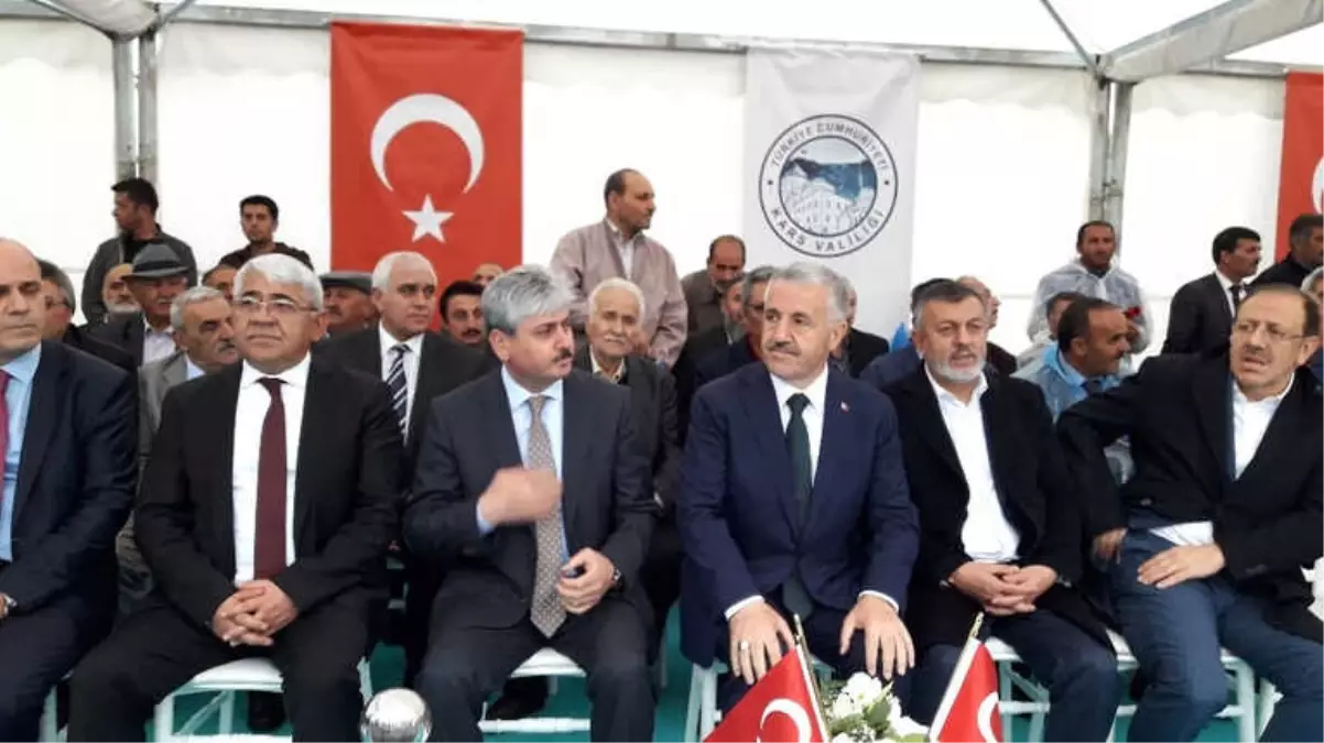 Bakan Arslan, Sultan Alparslan Külliyesi\'nin Temeli Atma Törenine Katıldı