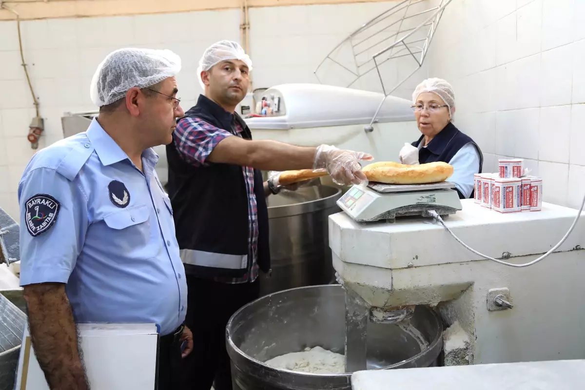 Bayraklı\'da Fırınlara Sıkı Denetim