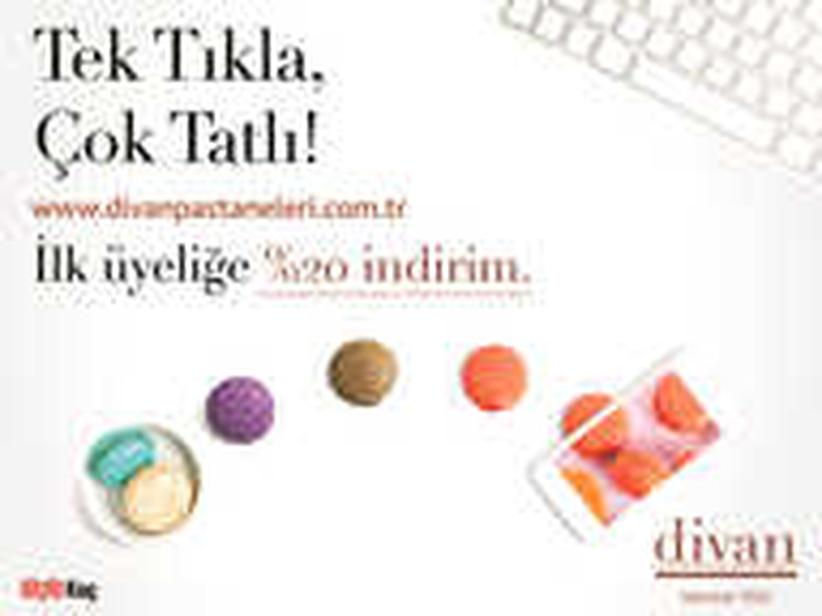 DİVAN PASTANESİ LEZZETLERİ BİR TIK UZAĞINIZDA!