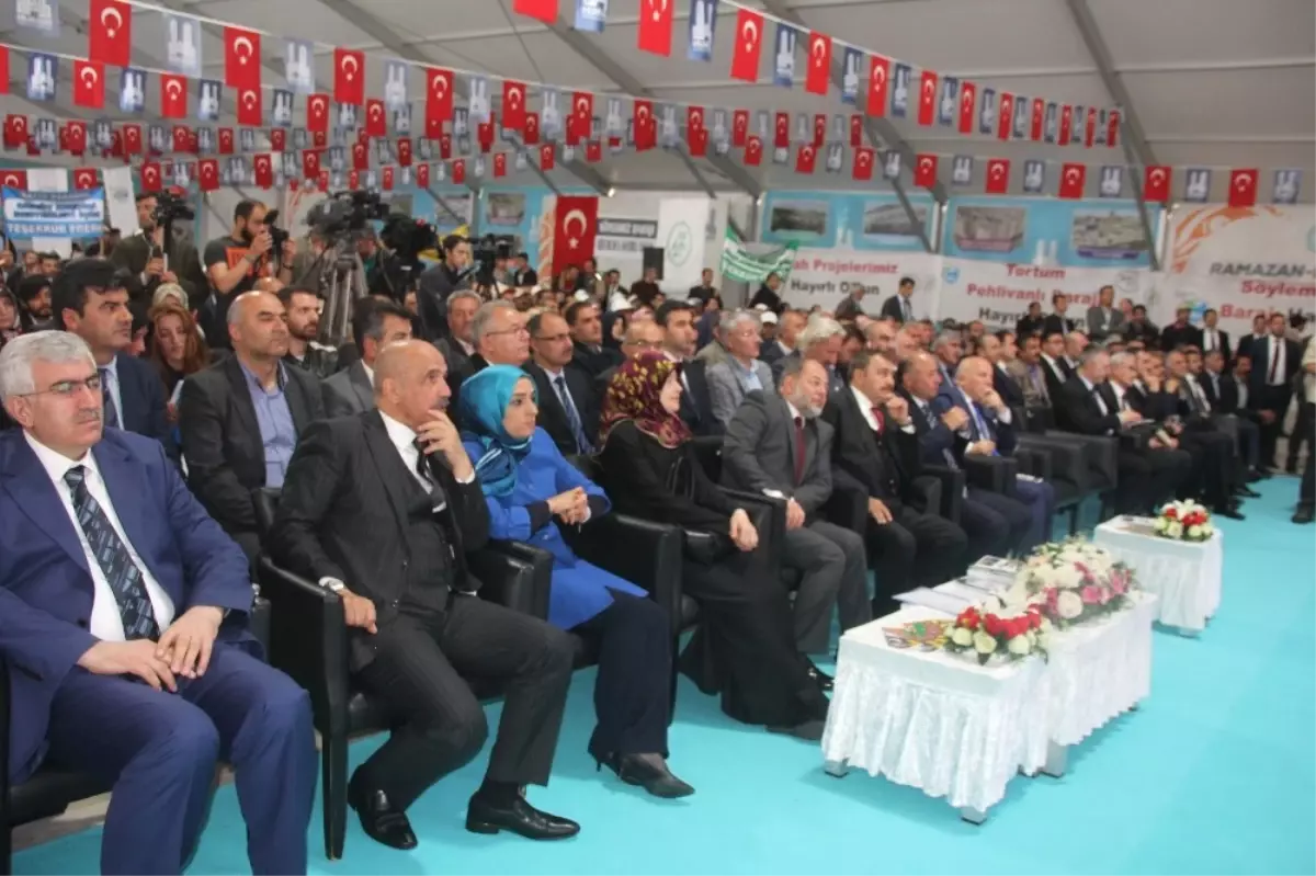 Erzurum\'da Akdağ ve Eroğlu\'nun Katılımıyla 30 Adet Tesisin Temel Atma Töreni Gerçekleşti