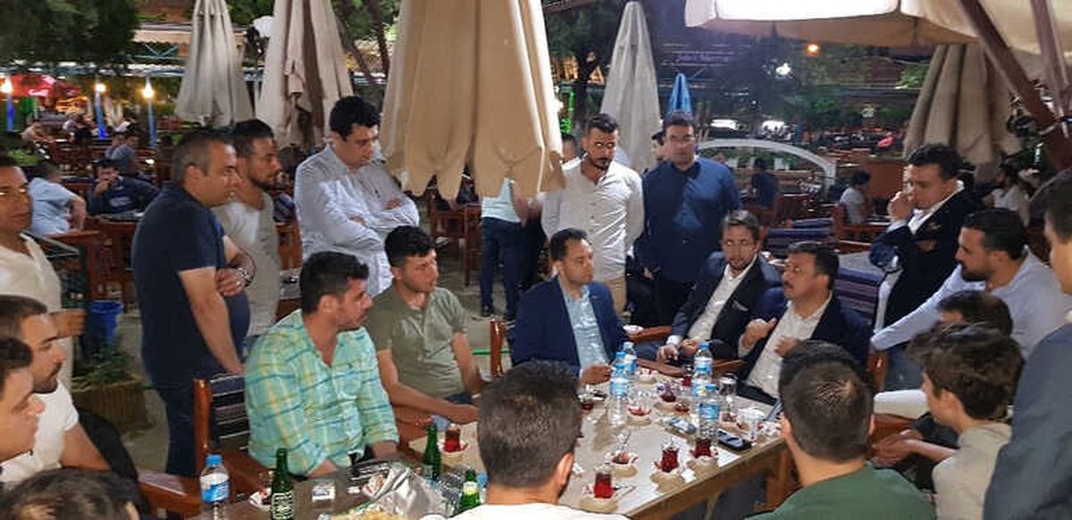 Hamza Dağ Tire\'de Sahur Programına Katıldı