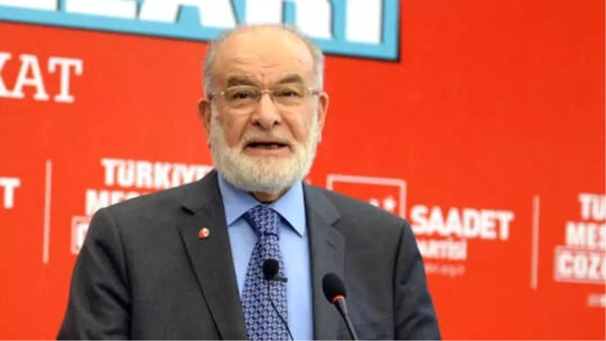 Karamollaoğlu\'dan Tekirdağ\'da \'E-miting\'