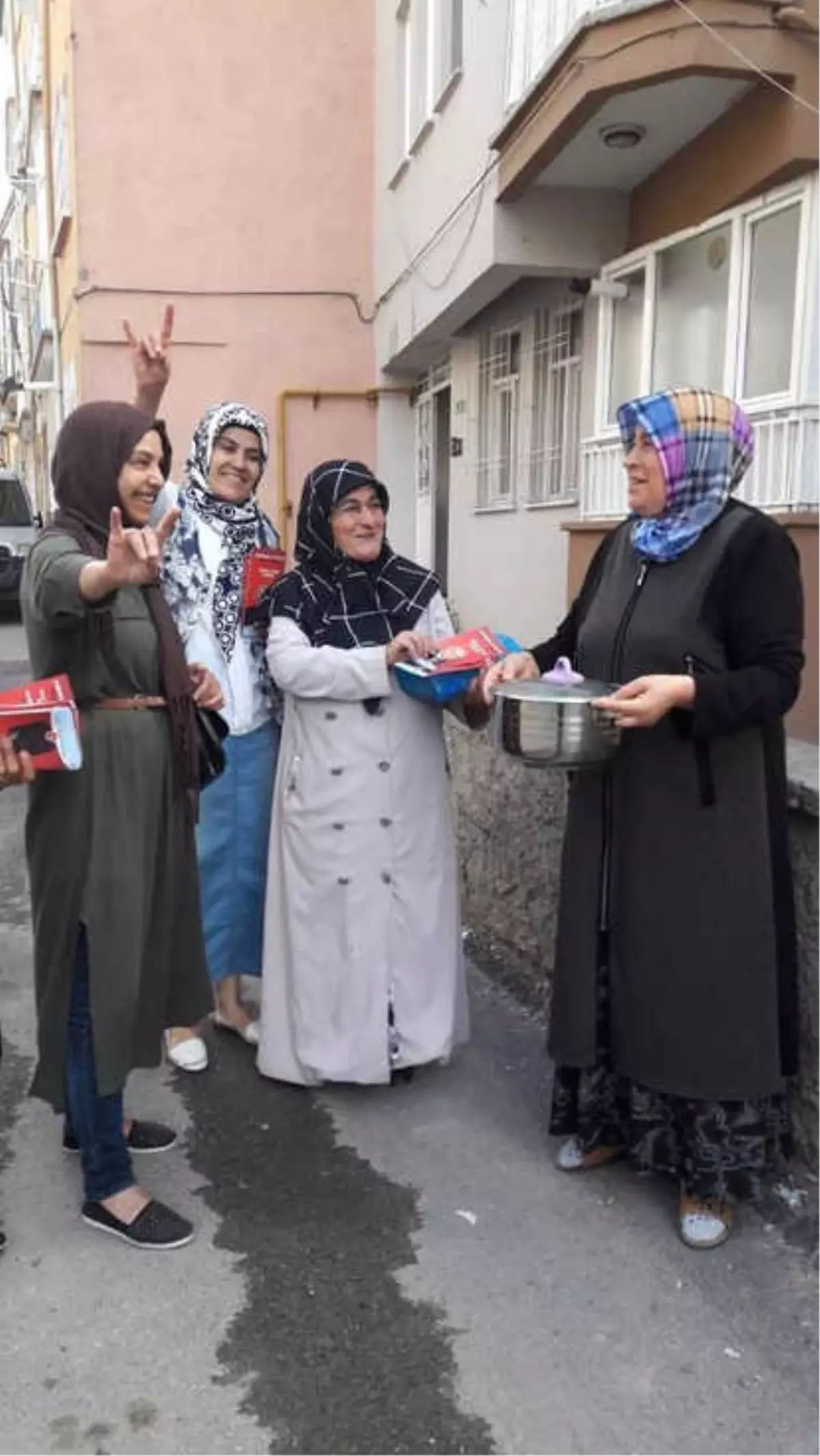 MHP\'li Kadınlardan Yoğun Seçim Çalışması