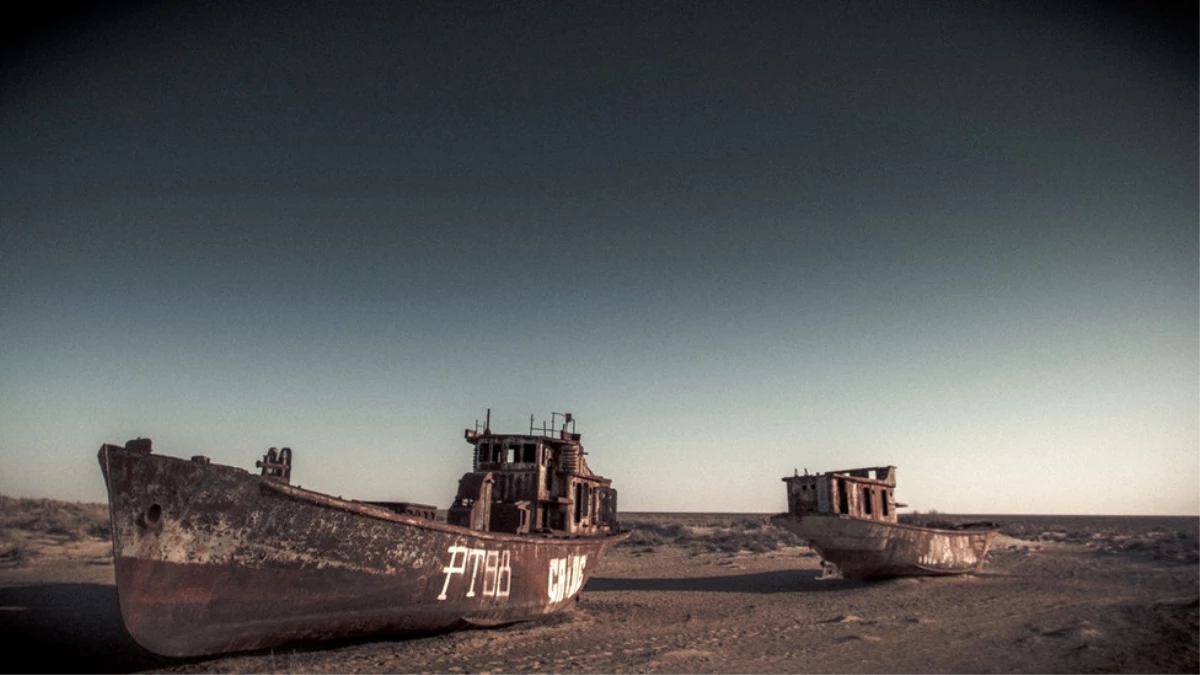 Özbekistan Kuruyan Aral Gölü\'nün Yatağını Ormana Çevirmek İstiyor