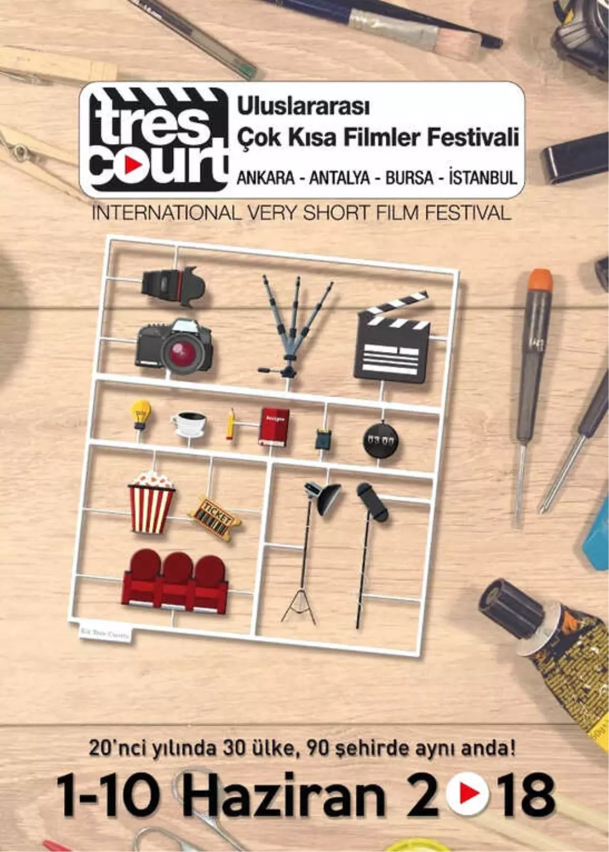 Uluslar Arası Çok Kısa Film Festivali Başlıyor