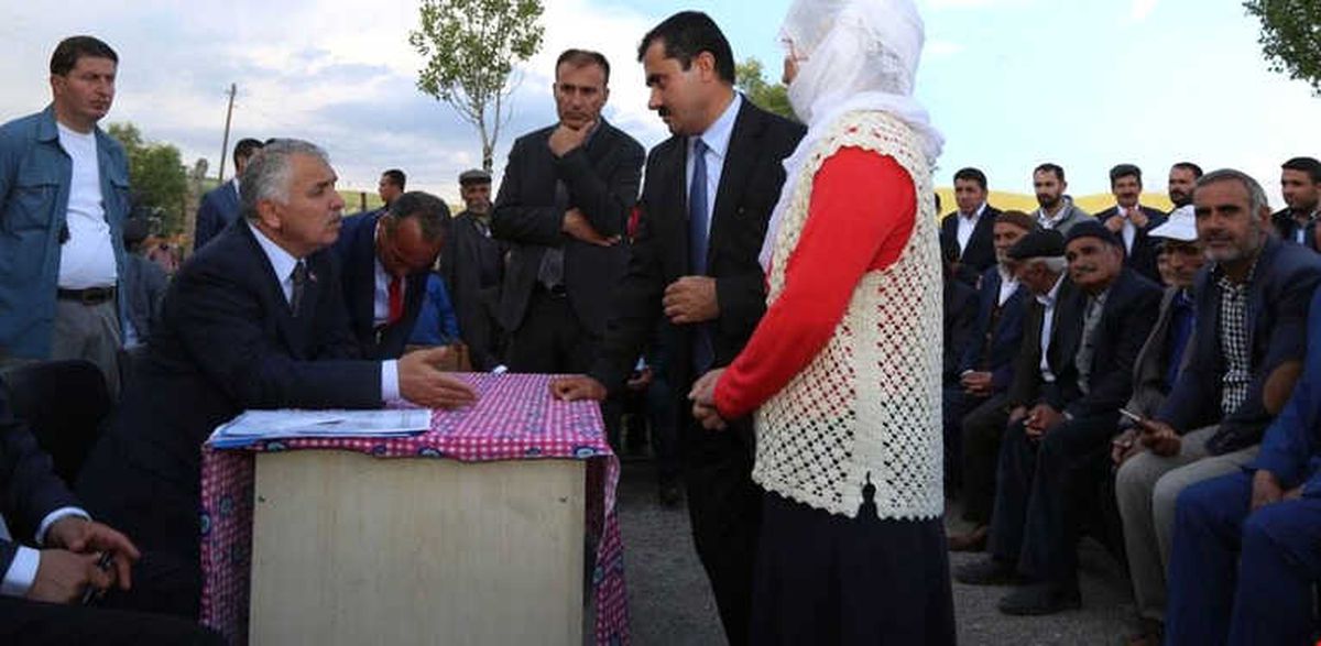 Vali Yıldırım\'dan Köy Ziyareti