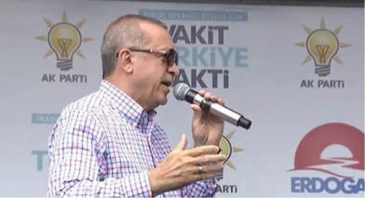 Cumhurbaşkanı ve AK Parti Genel Başkanı Erdoğan: "(Muharrem İnce\'nin Sözleri) Hızlarını Alamayıp...