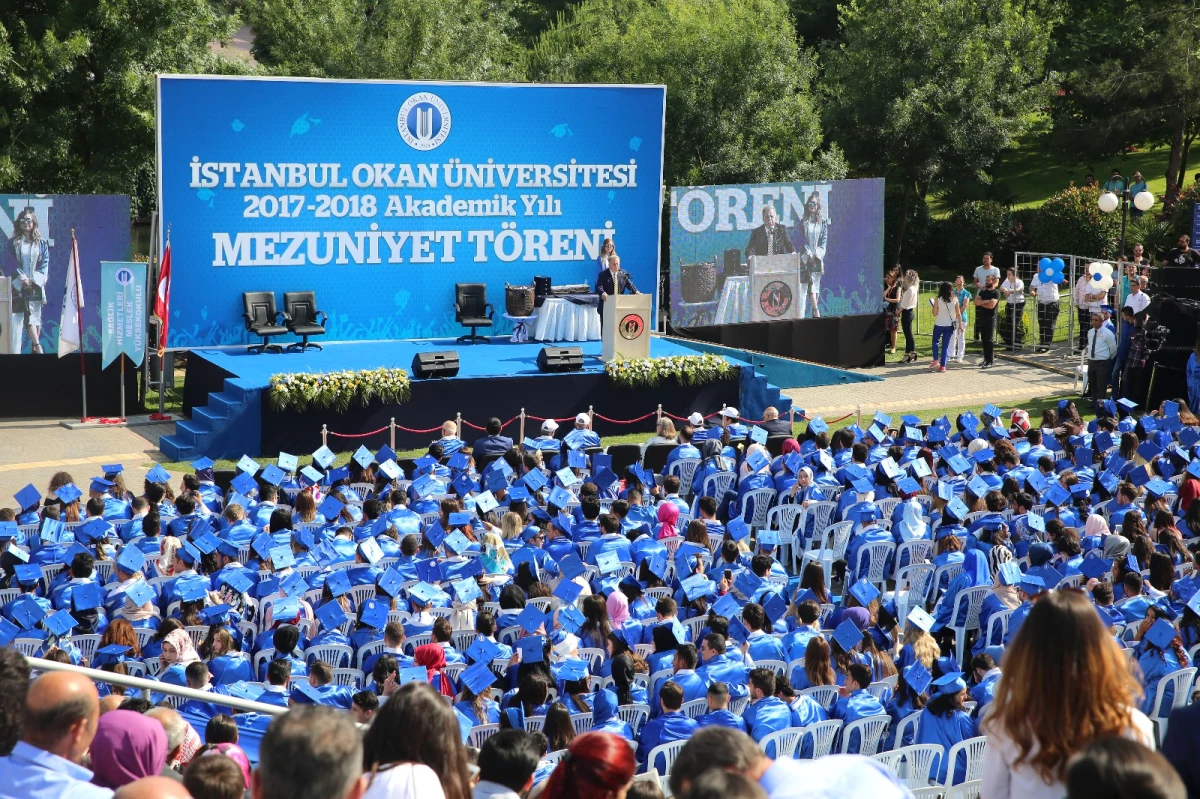 İstanbul Okan Üniversitesi\'nde 7000 Öğrenci Mezuniyet Sevinci Yaşadı 