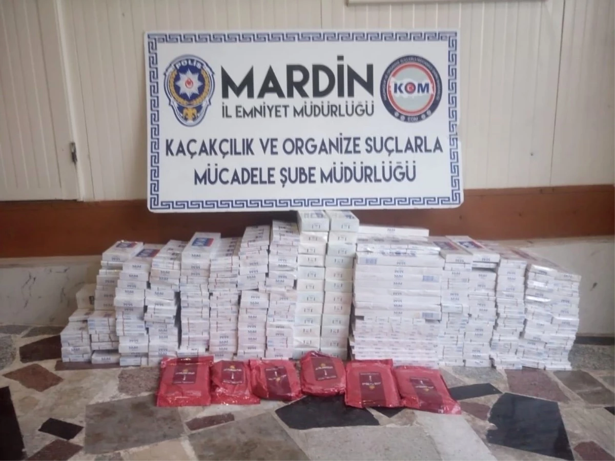 Mardin\'de Kaçakçılık Operasyonu: 8 Gözaltı