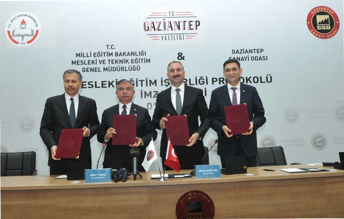 Mesleki Eğitimi Geliştirmek İçin İmzalanan İş Birliği Protokolü