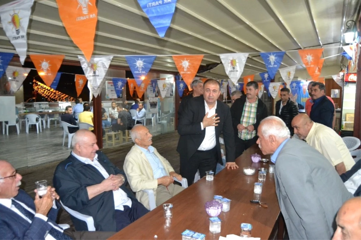 AK Parti Adayı Atik Seçim Çalışmalarını Sürdürüyor