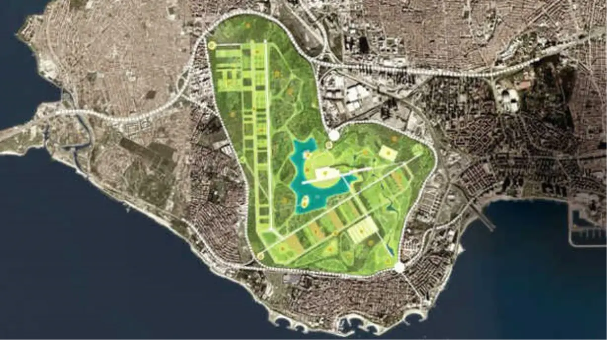 İstanbul\'un Göz Bebeği Olacak Millet Bahçesi\'nin İlk Görüntüsü Ortaya Çıktı