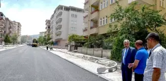 Mevlüt Aslanoğlu Caddesi Asfaltlandı