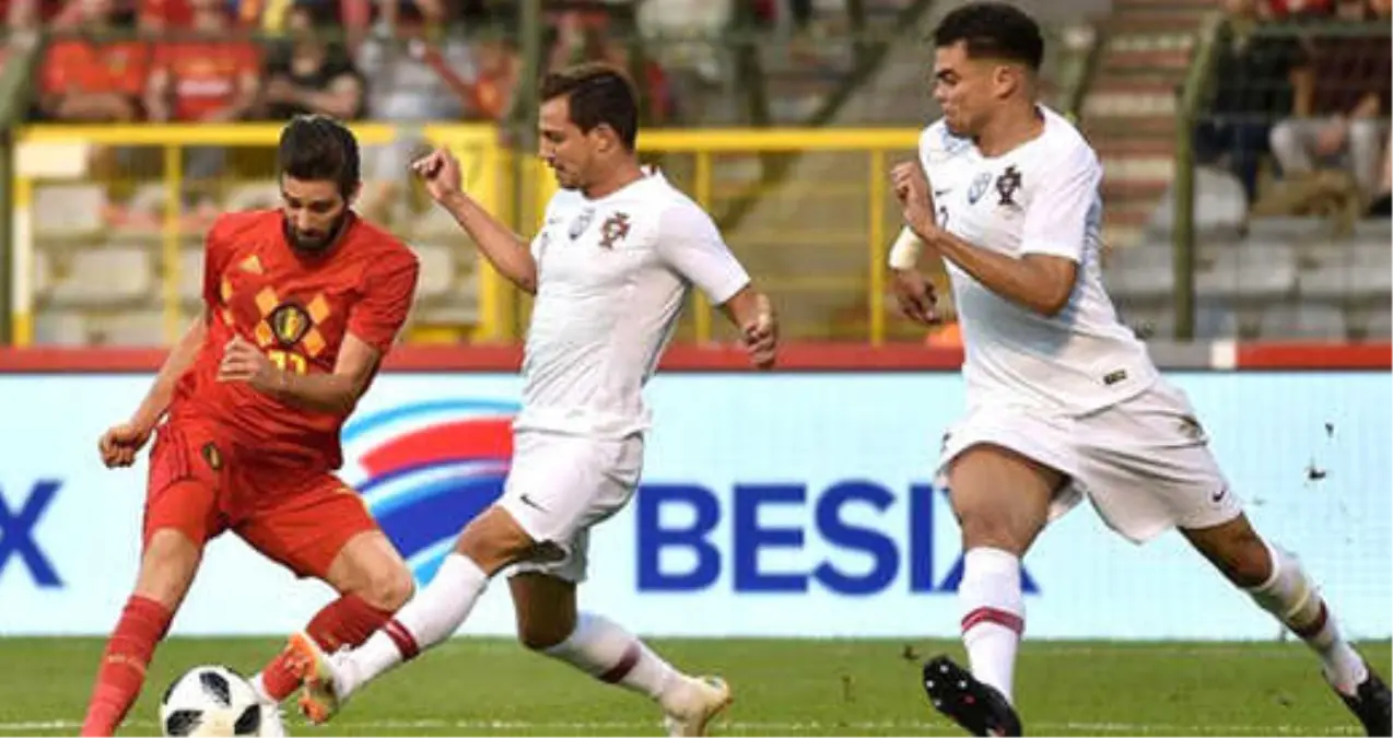 Pepe ve Quaresma\'lı Portekiz, Hazırlık Maçında Belçika ile 0-0 Berabere Kaldı