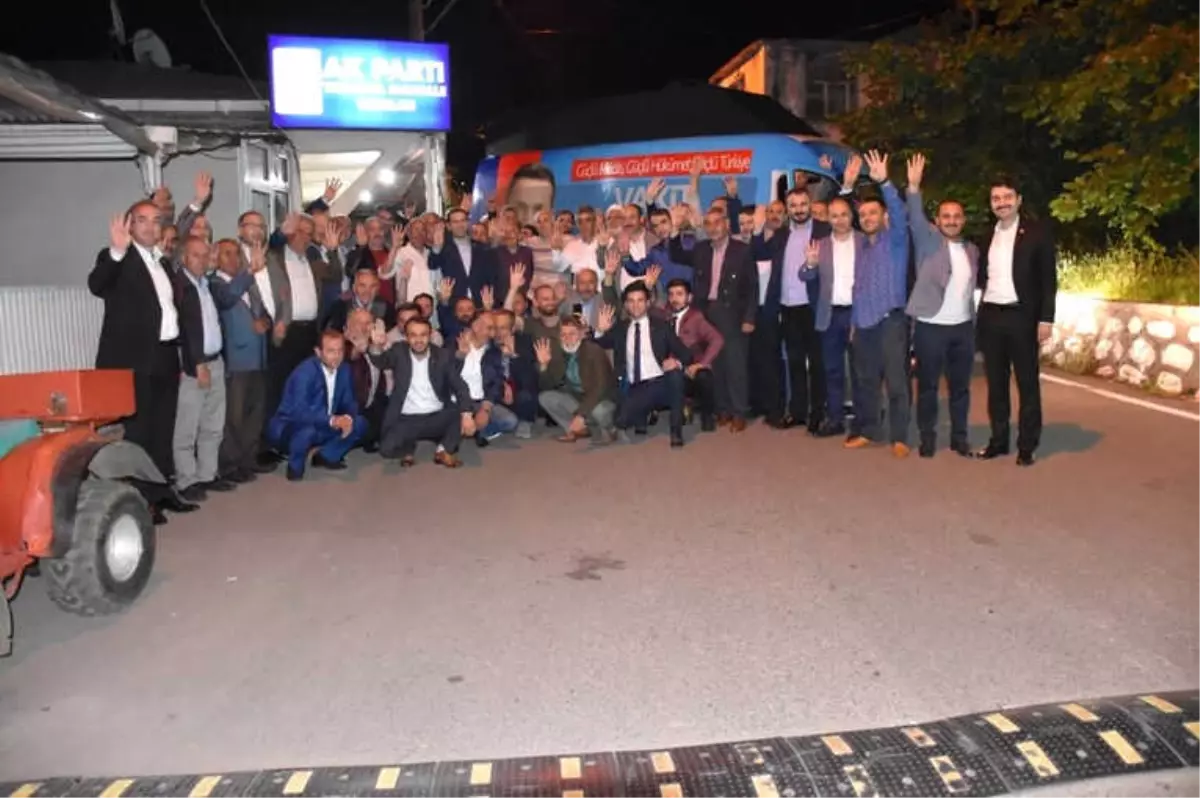 AK Parti Trabzon Milletvekili Adayları Cora ve Çebi Seçim Çalışmalarını Sürdürdü