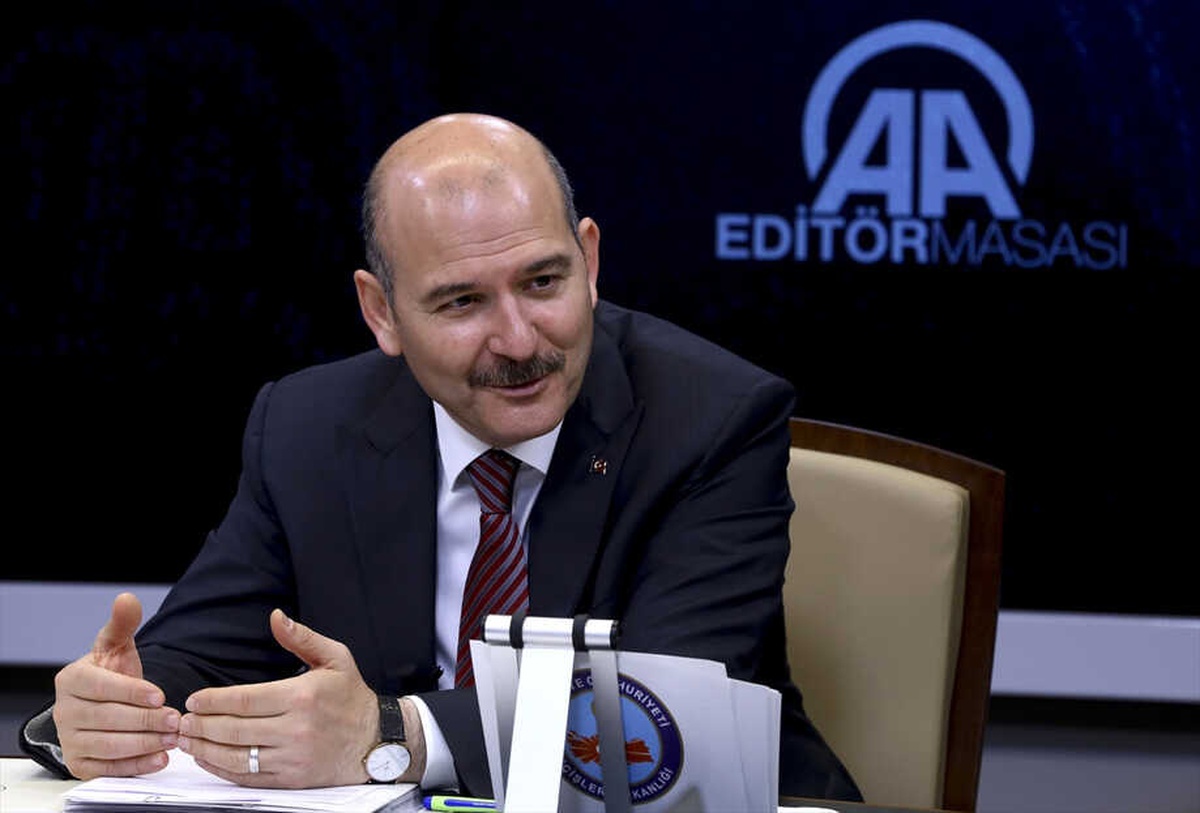 Bakan Soylu Aa Editör Masası\'na Konuk Oldu