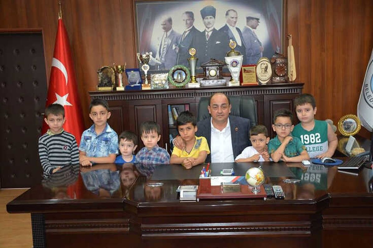 Başkan Demirtaş Sünnet Şöleni Öncesinde Çocuklara Moral Verdi