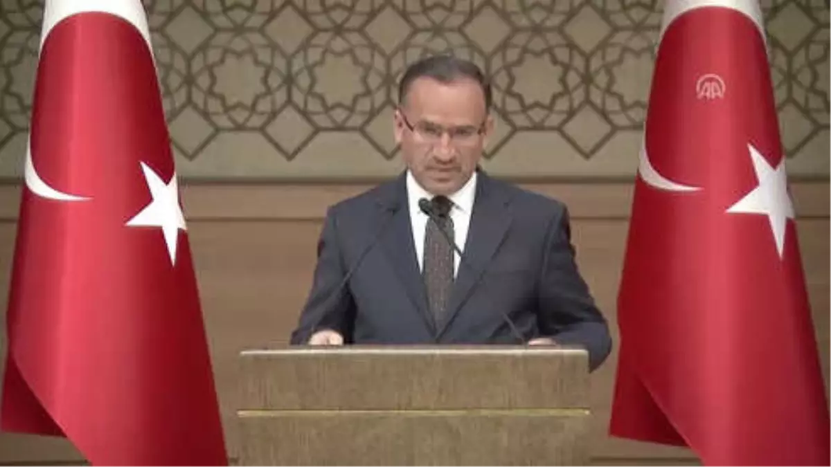 Bozdağ: "Büyük Bir İhtimalle Parlamenter Sistem İçerisinde Bugün Yapılan Son Bakanlar Kurulu...