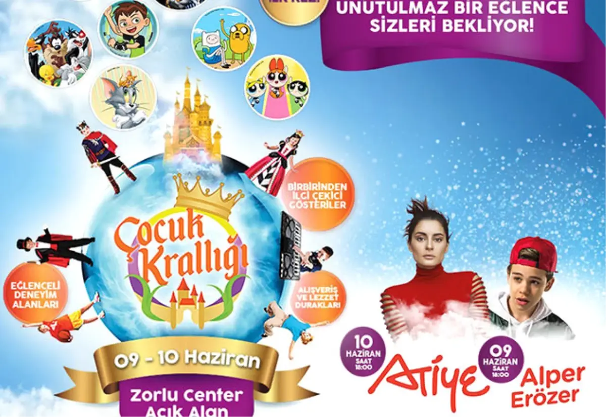 Çocuk Krallığı Zorlu Psm\'de