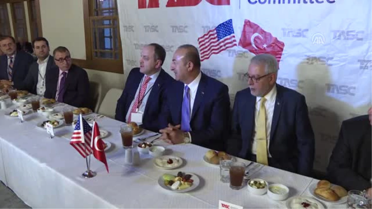Dışişleri Bakanı Çavuşoğlu, Tasc\'ın İftar Programına Katıldı