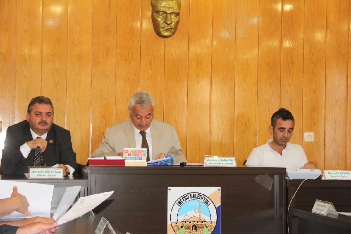 İncesu Belediyesinde Haziran Ayı Meclis Toplantısı Yapıldı